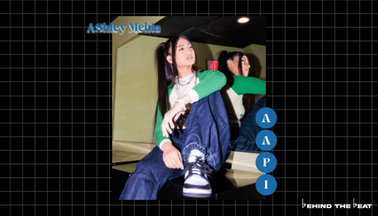 Ashley Mehta on the cover of Asian Artists to listen to for AAPI Heritage Month
