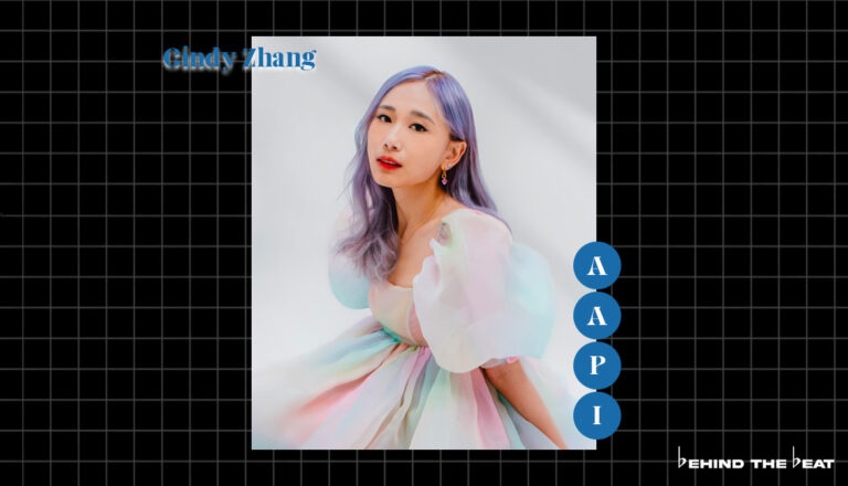 Cindy Zhang on the cover of Asian Artists to listen to for AAPI Heritage Month