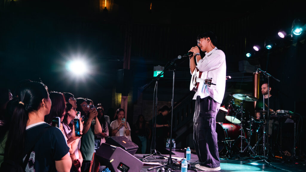 LYLE KAM LIGHTS UP LONGBOAT HALL AT THE RE:COLLECTIONS SHOW