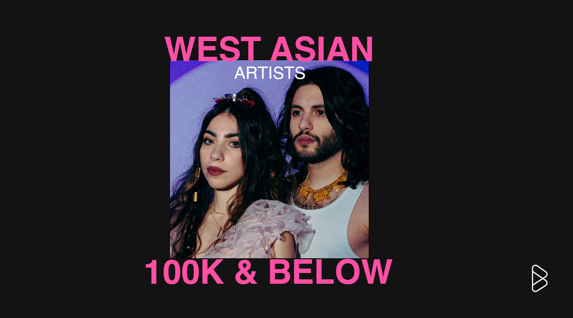 West Asian Artists | 100K And Below